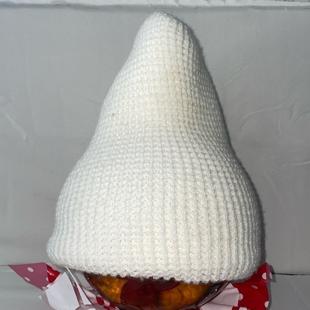 Beanie Waffle Knit Fold Up Winter Thick Head Warmer Skull Cap Pull On Hat Warm
